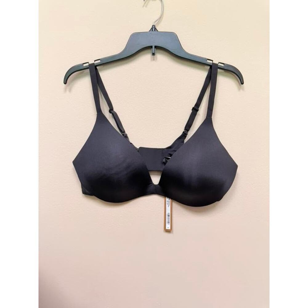 SKIMS WIRELESS FORM Super Push-Up Bra - Onyx Size 40B NWT #1676